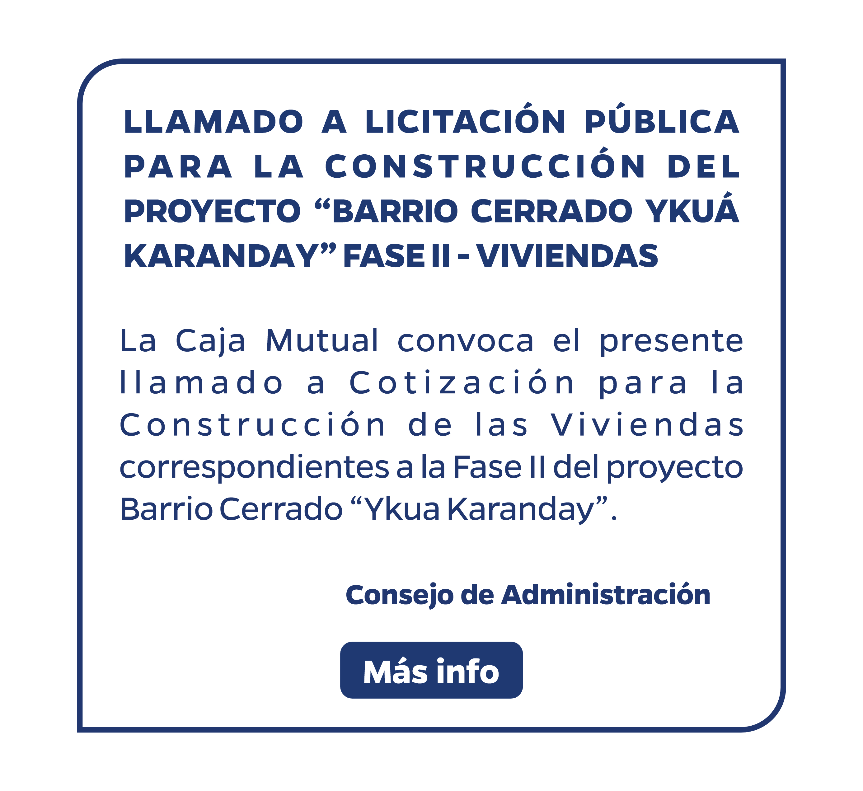 Ykua Karanda'y - Fase II